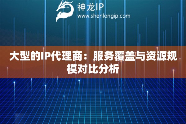 大型的IP代理商：服務覆蓋與資源規模對比分析