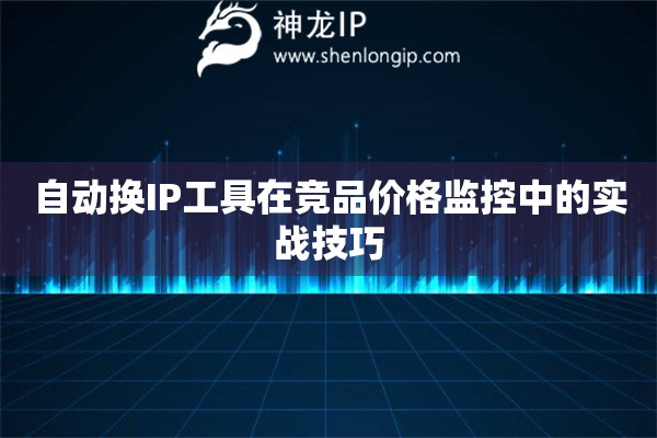 自動換IP工具在競品價格監控中的實戰技巧