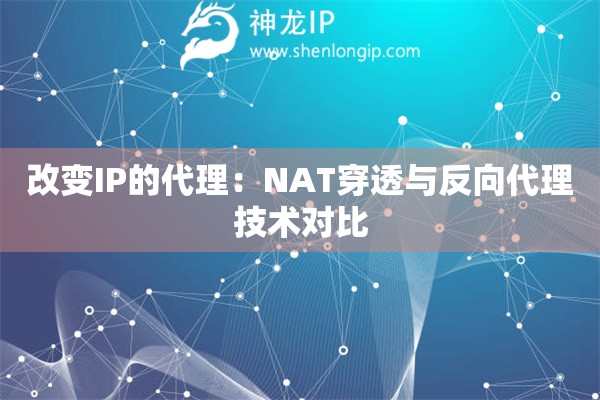 改變IP的代理：NAT穿透與反向代理技術(shù)對比
