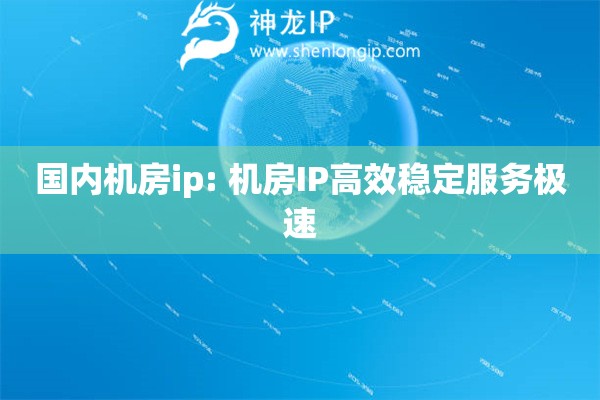 國(guó)內(nèi)機(jī)房ip: 機(jī)房IP高效穩(wěn)定服務(wù)極速
