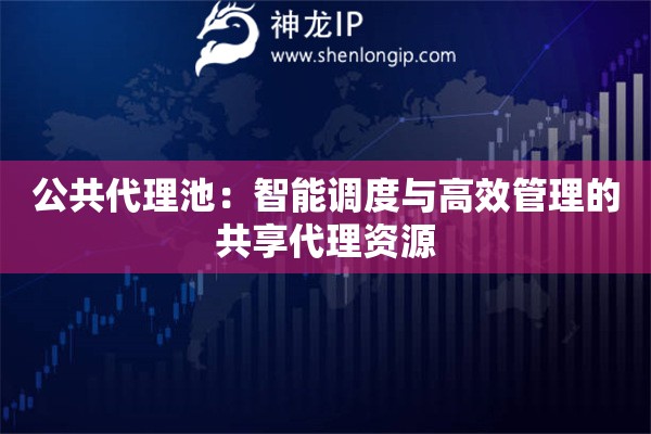 公共代理池：智能調度與高效管理的共享代理資源