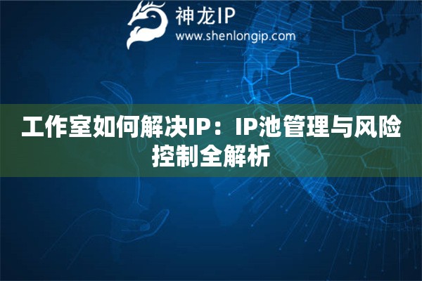 工作室如何解決IP：IP池管理與風險控制全解析