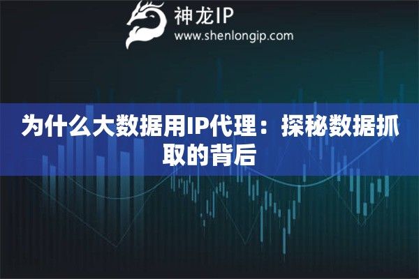 為什么大數據用IP代理：探秘數據抓取的背后