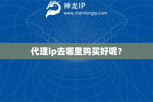 代理ip去哪里購買好呢？